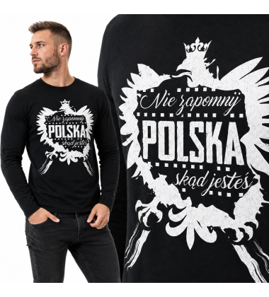 LONGSLEEVE PATRIOTYCZNY  NIE ZAPOMNIJ